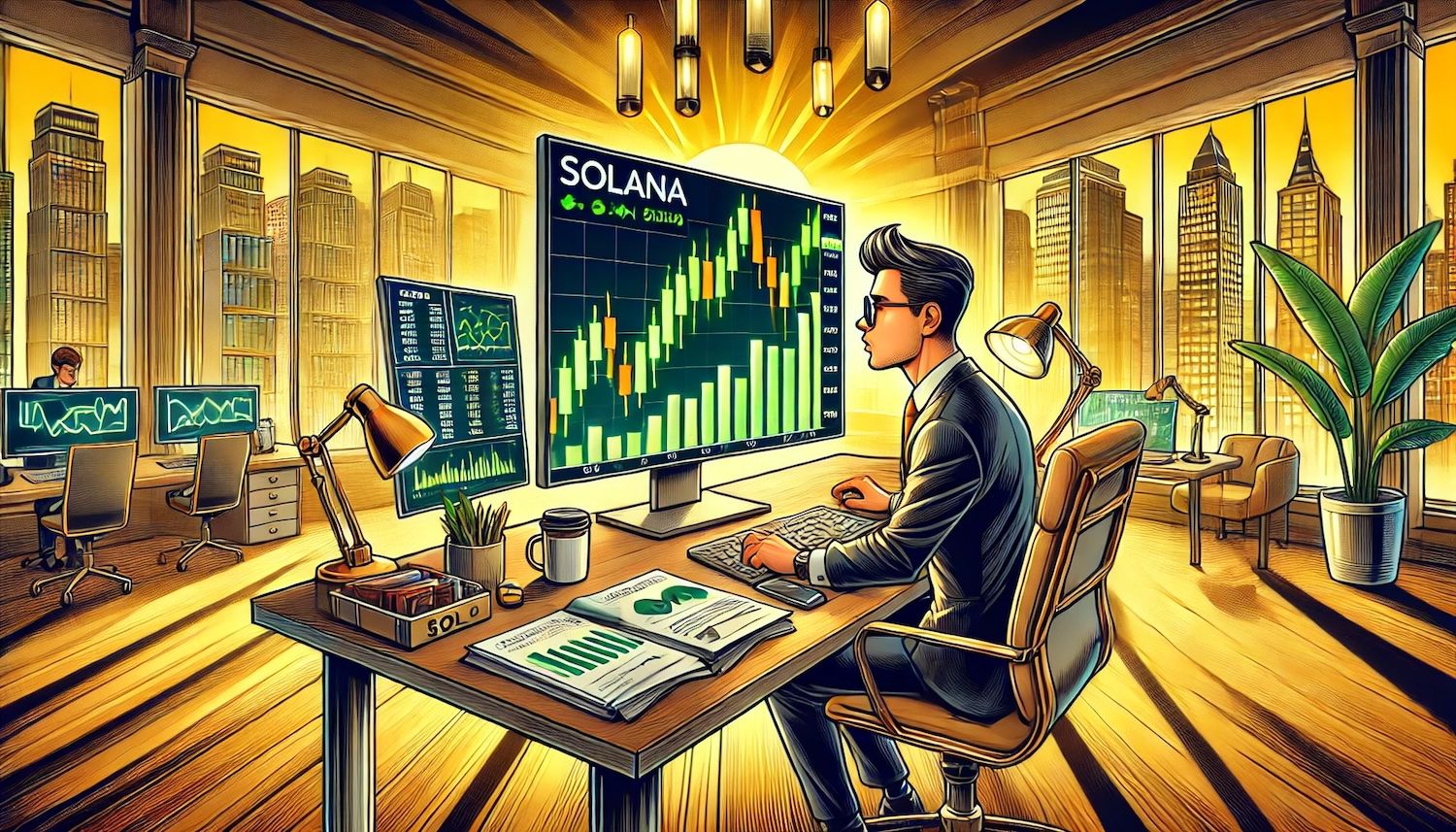 Solana se dispara mientras SOL alcanza máximos históricos en medio de un aumento en el volumen de DEX