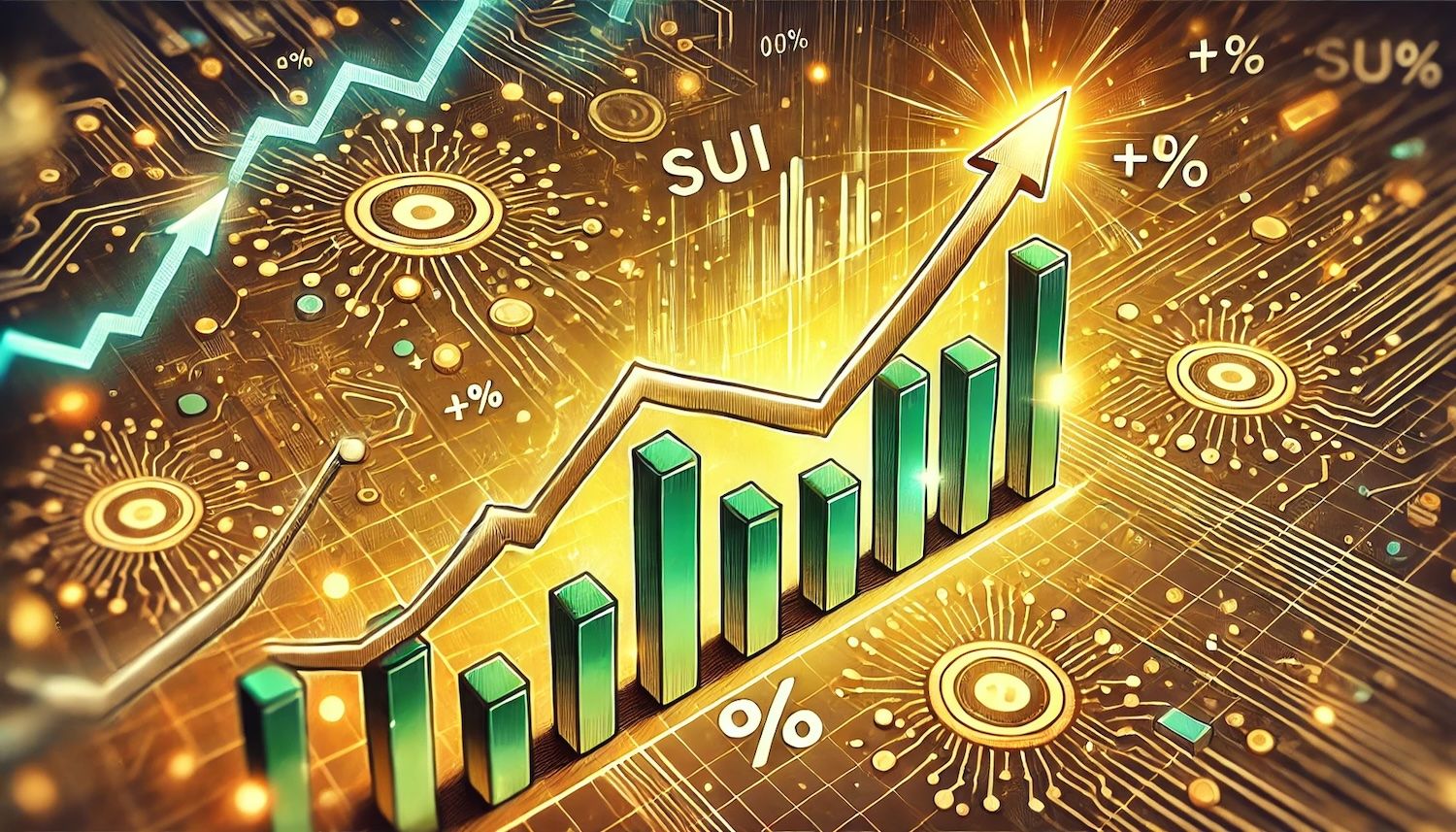 SUI rompe resistência de $3.9, sinalizando possível tendência de alta