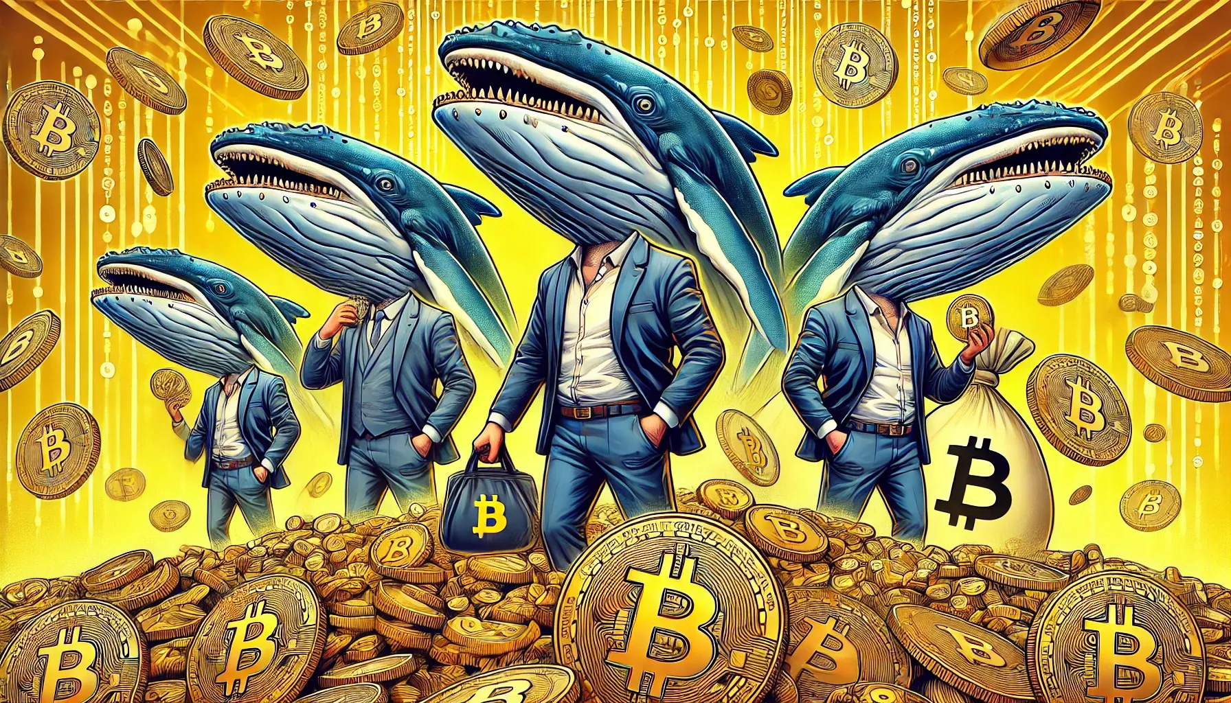 Bitcoin Whales Hoard $3.96B as Price Could Soar Past $100K