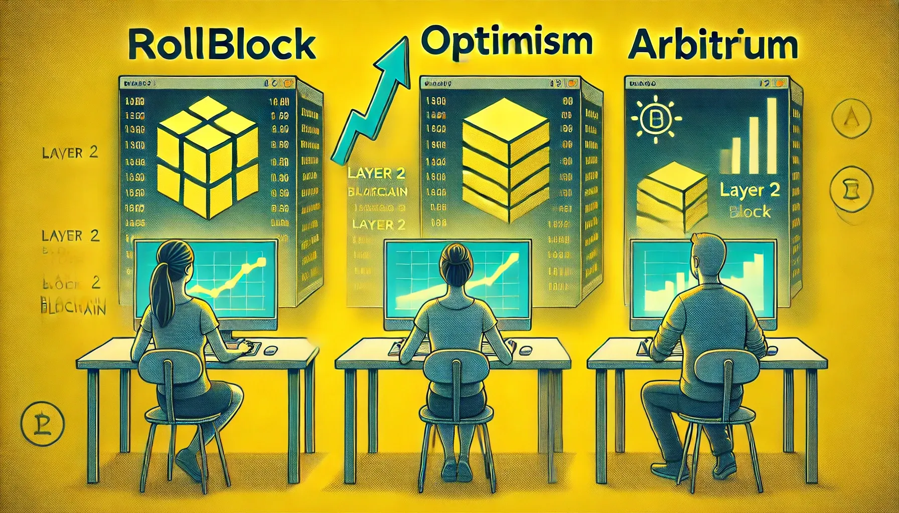 隨住 Arbitrum 下滑及 Rollblock 上升,Optimism 展現復甦希望